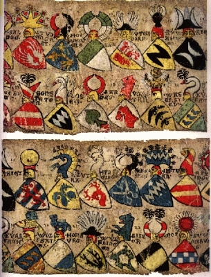 Züricher Wappenrolle 1340