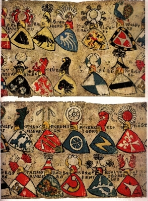 Züricher Wappenrolle 1340