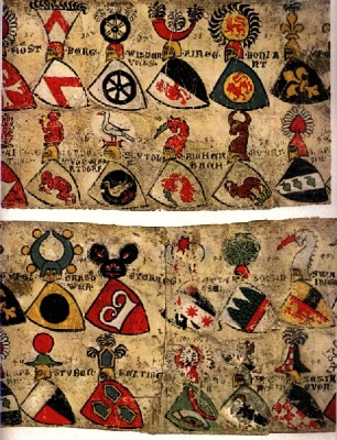Züricher Wappenrolle 1340