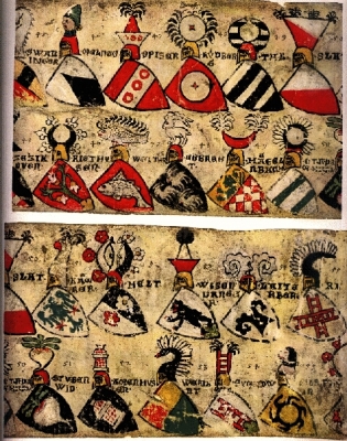 Züricher Wappenrolle 1340