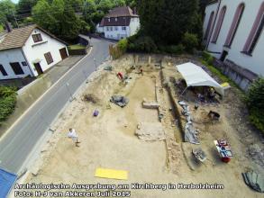 Ausgrabungen am Kirchberg in Herbolzheim