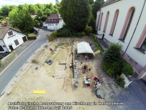Ausgrabungen am Kirchberg in Herbolzheim