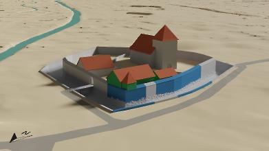 Bauphase 2 Krozinger Burg
