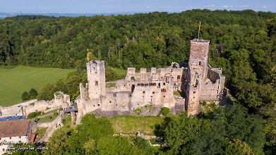 Oberburg Burgruine Rötteln Ostansicht