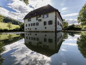 Inzlinger Wasserschloss Ostansicht