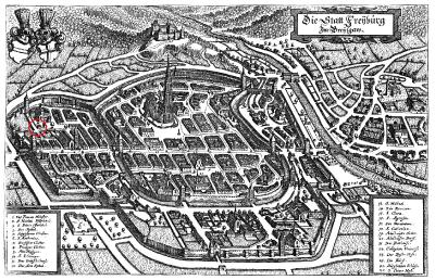 Freiburg Merian 1644