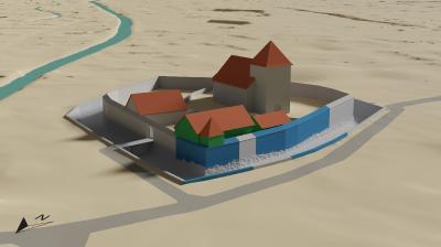 Bauphase 2 Krozinger Burg