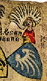 Wappen der Uesenberger in der Züricher Wappenrolle